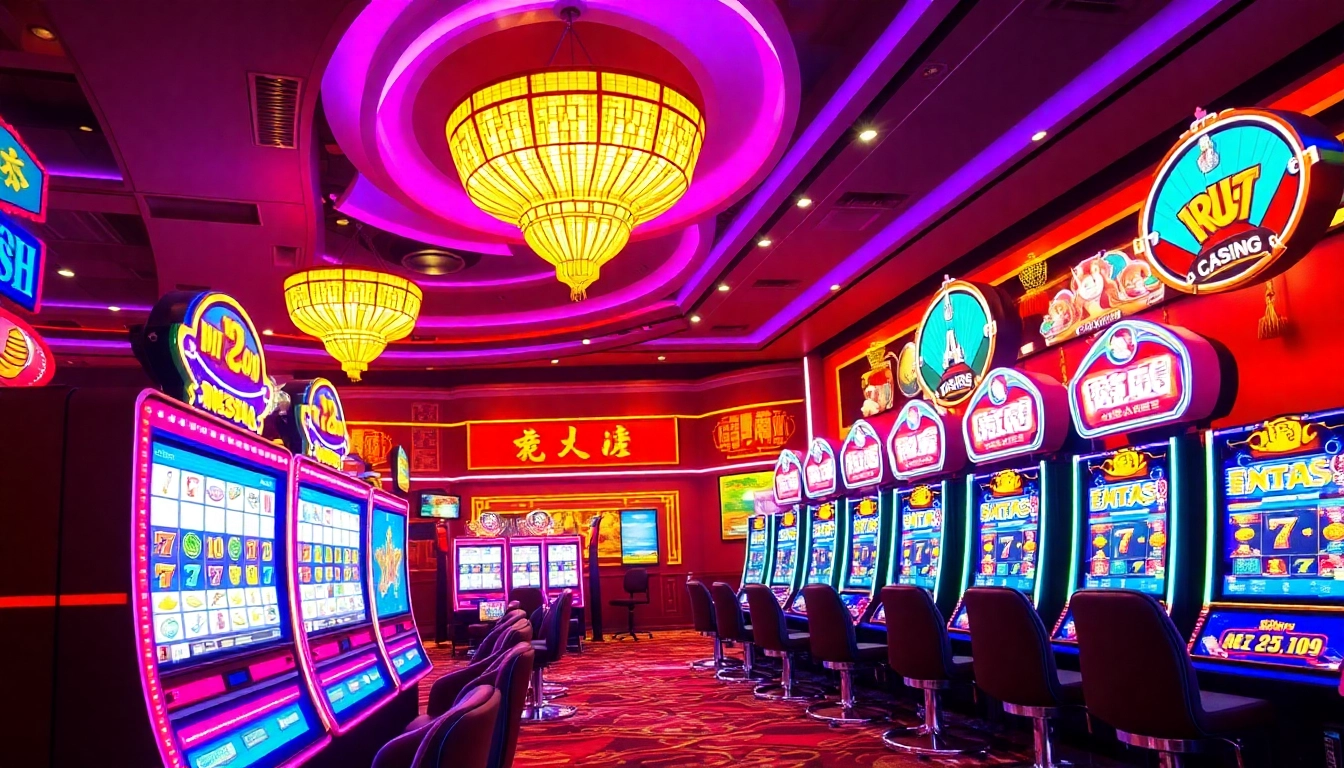 789win online casino with vibrant slot machines and engaging gaming environment, inviting players to join the trusted platform.