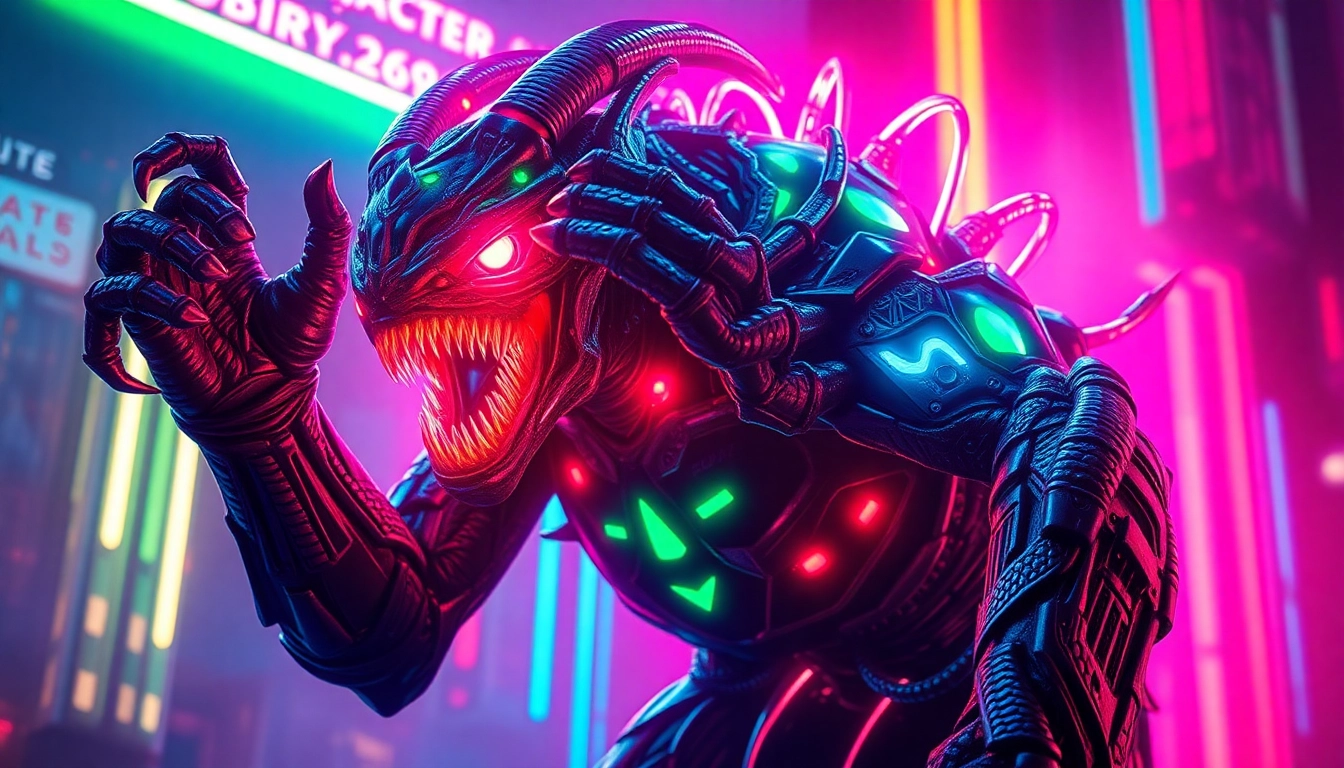 Colorful illustration of a fantastical creature linked to 789f.monster, showcasing its unique features in a vibrant, engaging scene for visual identification and SEO enhancement.