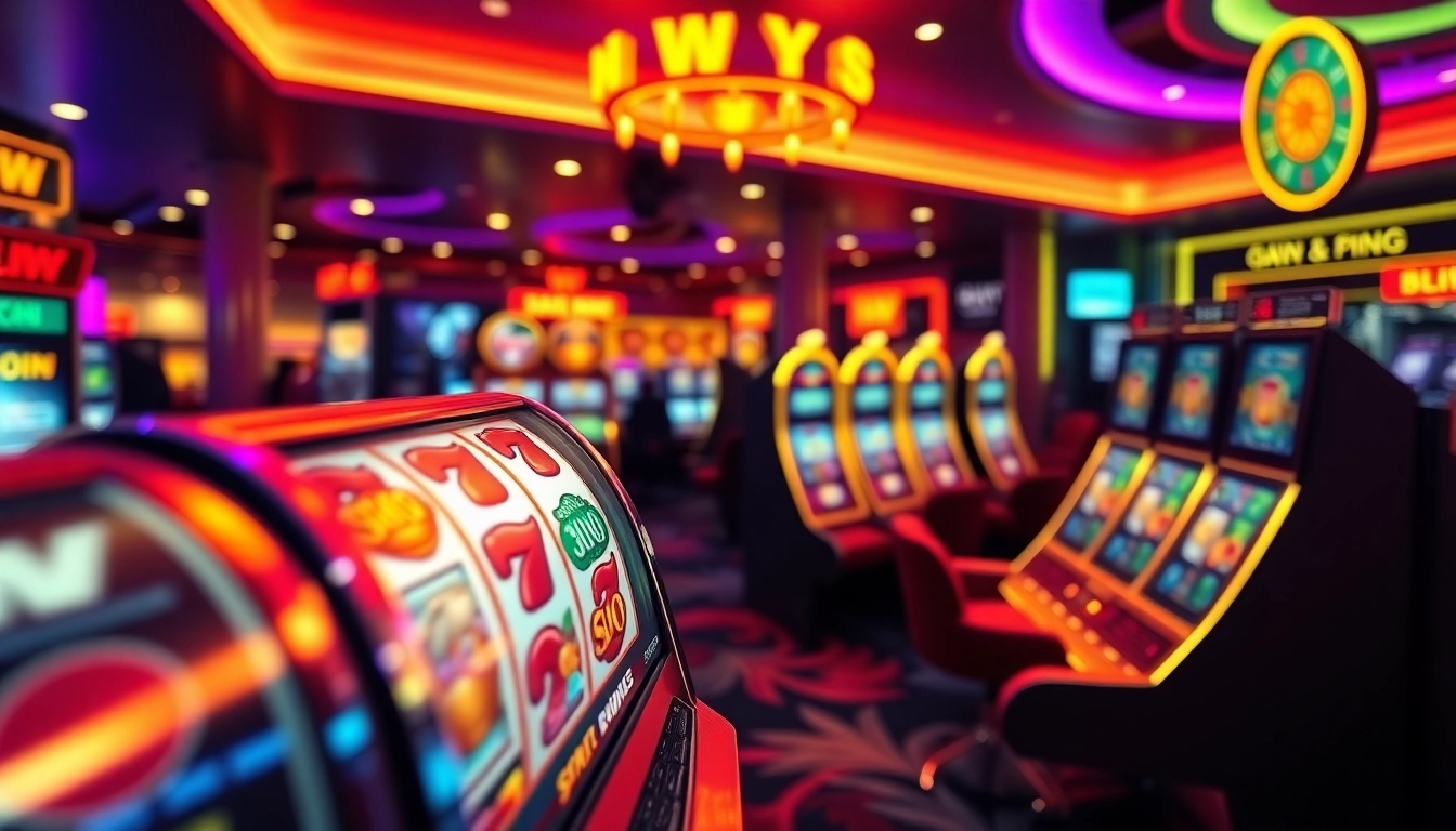 789win offers an engaging online casino experience with colorful slot games and live betting interfaces for users.