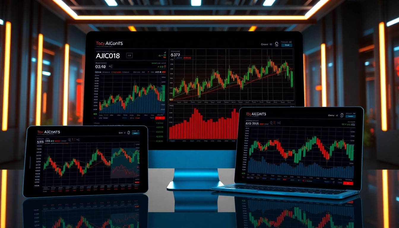 AICoin market analysis platform displaying real-time cryptocurrency charts, highlighting security and device compatibility for users.