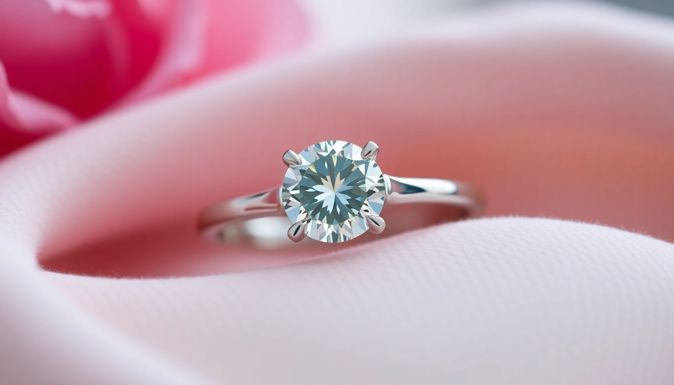 Classic engagement rings featuring timeless solitaire design with sparkling diamonds on elegant bands for lasting love.