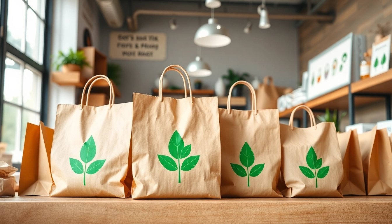 High-quality torba papierowa in eco-friendly retail packaging, showcasing durability and print