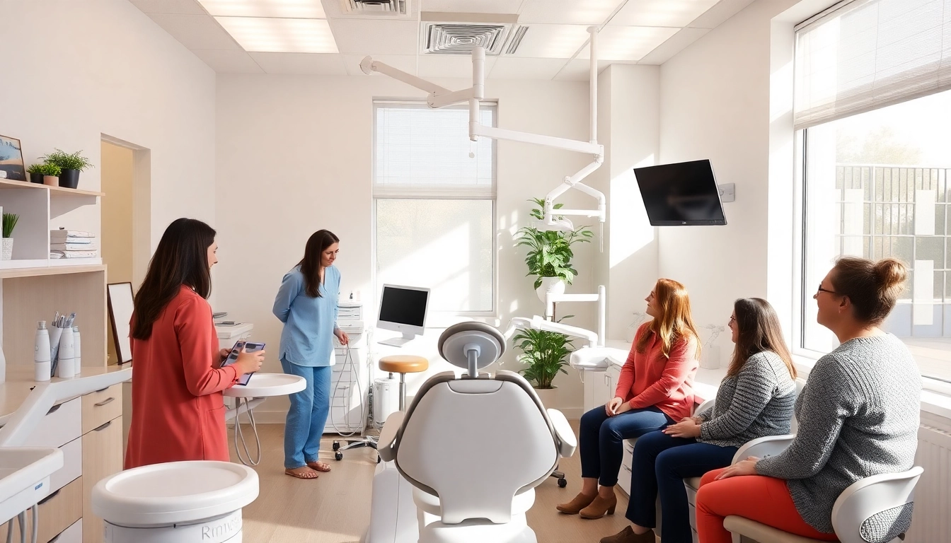 Ventura Bright Dental team providing friendly dental care in a warm, inviting clinic