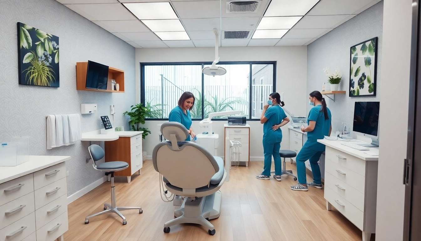 Bright and inviting Ventura Bright Dental clinic with friendly staff ready to provide dental