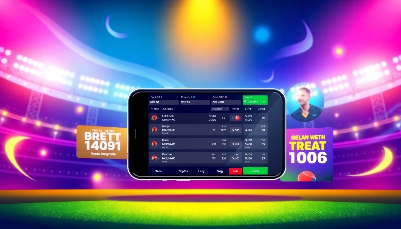 Cricbet99 online betting platform showcasing live cricket matches and betting options for users