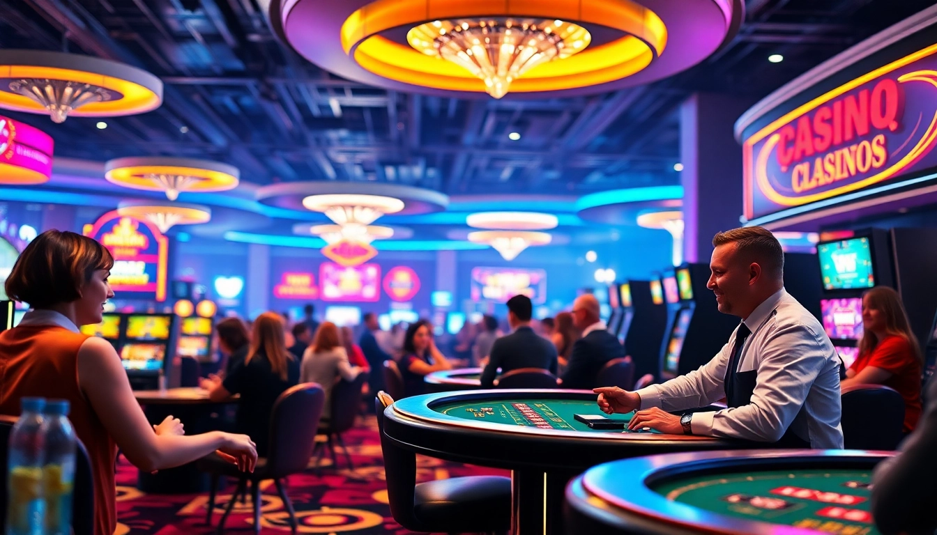 Canl casino siteleri featuring lively dealers and immersive gaming atmosphere for online players
